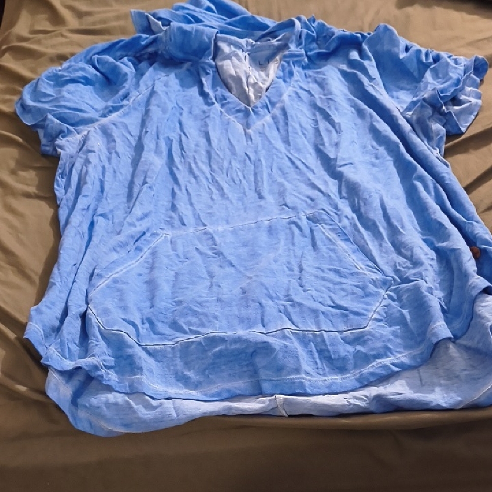 Women's Light Blue Hoodie